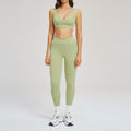 Bare Feel High-End Yoga Set, Fitted Backless Design, Fashionable Yoga Wear, Casual Running Sport Set