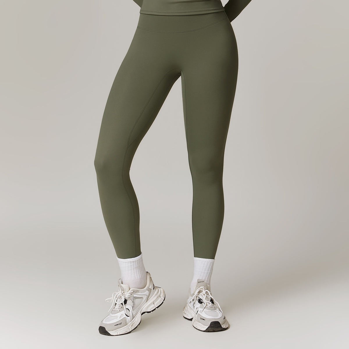 High waisted and hip lifting yoga pants for women