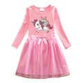 Children's cartoon cotton dress