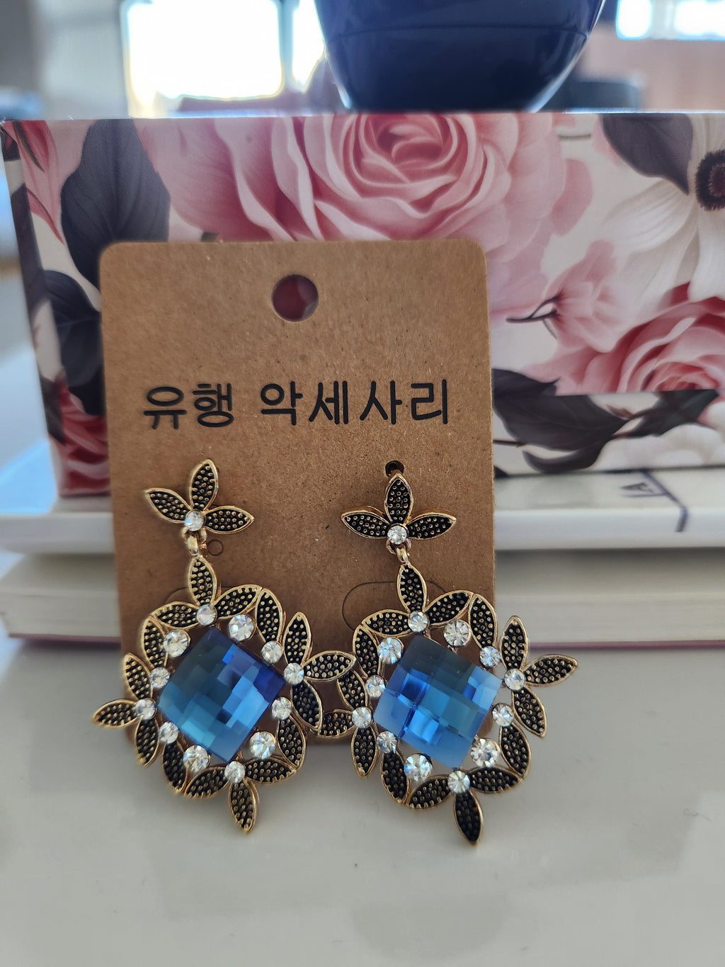 The Royal Ocean Filigree Statement Earrings