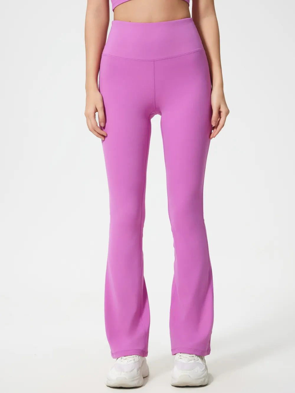 Slimming and slimming micro flared pants high waist and hip lifting sports tight yoga pants