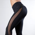 New Women Yoga Pants Push Up Fitness Gym Sports Leggings Running Mesh Yoga Leggins Seamless Training Pants Femme High Waist