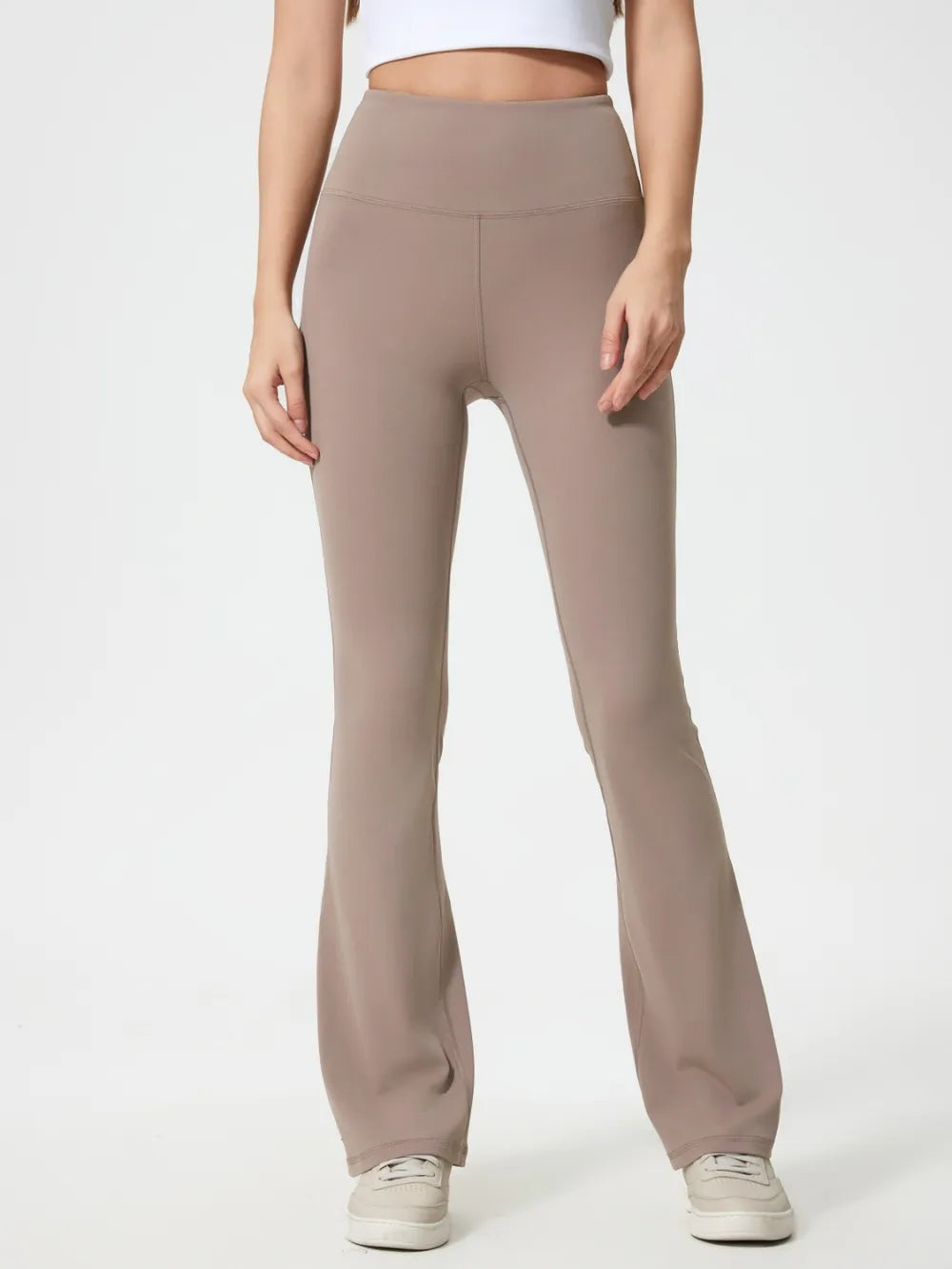Slimming and slimming micro flared pants high waist and hip lifting sports tight yoga pants