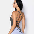 New Fall INS European and American Sports Gym Running Backless Sexy Bra Yoga Clothes
