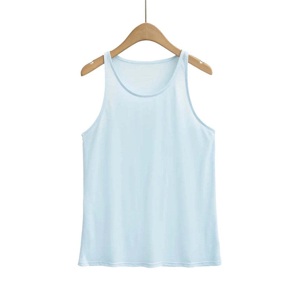 Solid color versatile fitness yoga exercise loose base shirt top