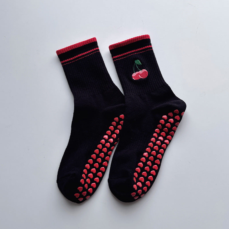 White yoga socks for women and adults