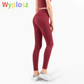 Wyplosz Yoga Pants Skin-friendly nudity High Waist Hip lift Seamless Yoga Leggings Sports Women Fitness Leggings Fitness Pants