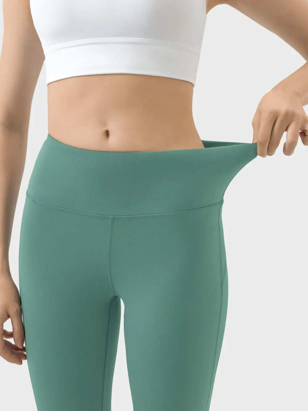 Slimming and slimming micro flared pants high waist and hip lifting sports tight yoga pants