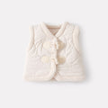 Thickened Bottoms Set for Toddlers, Cotton-Padded Warm Baby Outfit, Three-Piece Casual Clothing Set
