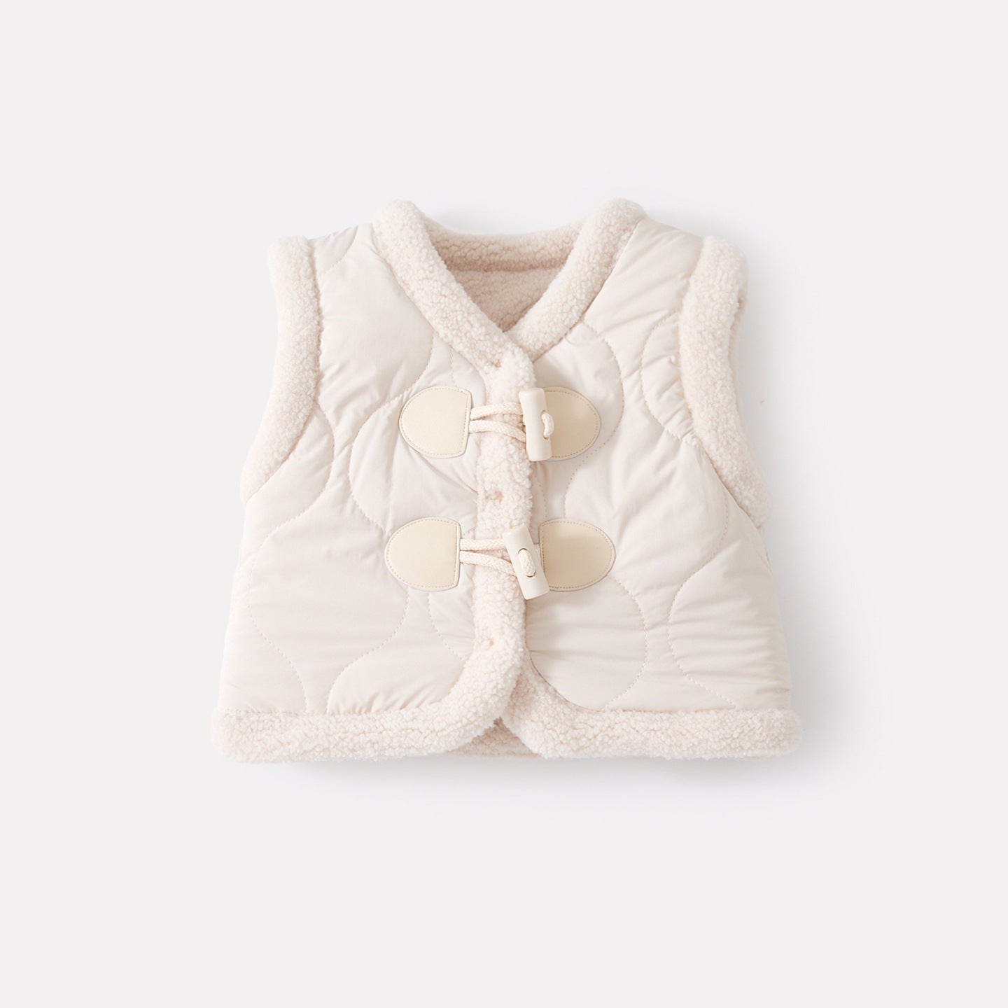 Thickened Bottoms Set for Toddlers, Cotton-Padded Warm Baby Outfit, Three-Piece Casual Clothing Set