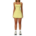 Bare Feeling Sports Set with Flip Waistband Anti-Exposure Yoga Suit for Wome