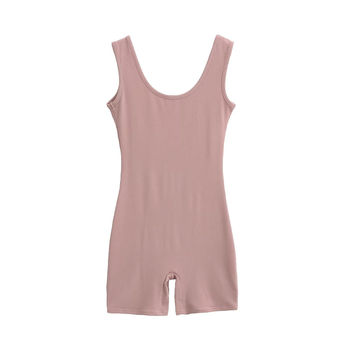 Large backless yoga jumpsuit shorts