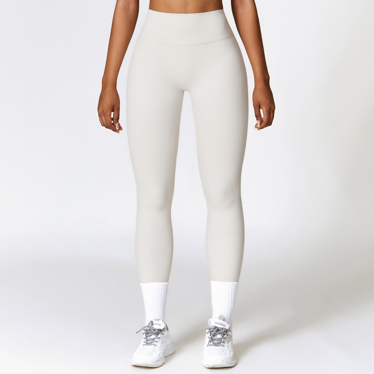 High waisted and hip lifting yoga pants for women