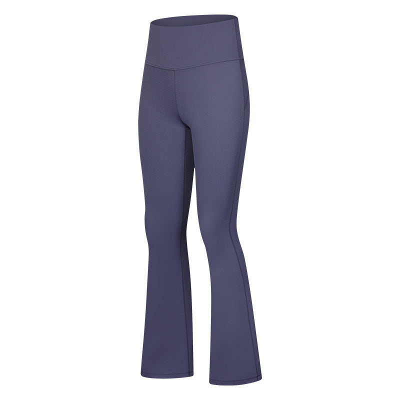 Autumn and Winter New Slim Slim Yoga Pants High Elastic Nude Feel Versatile Fashion Sports Casual Pants Women