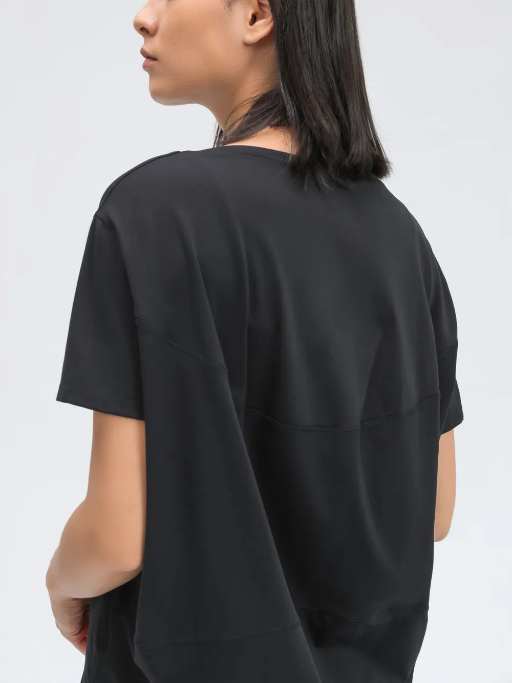 Sports short sleeved women's running fitness yoga clothes top t-shirt