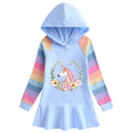 Cotton Rainbow Girls' Dress