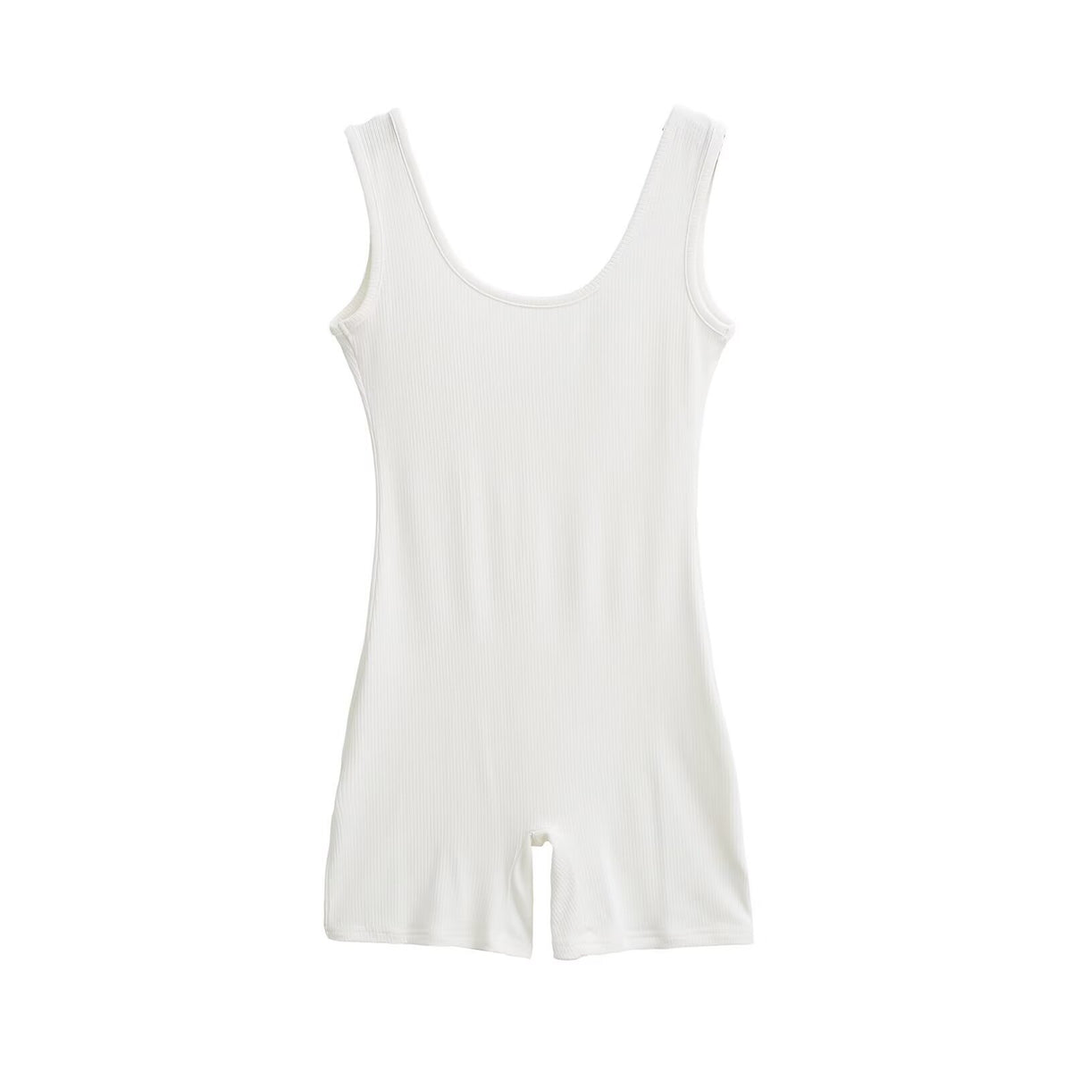 Large backless yoga jumpsuit shorts