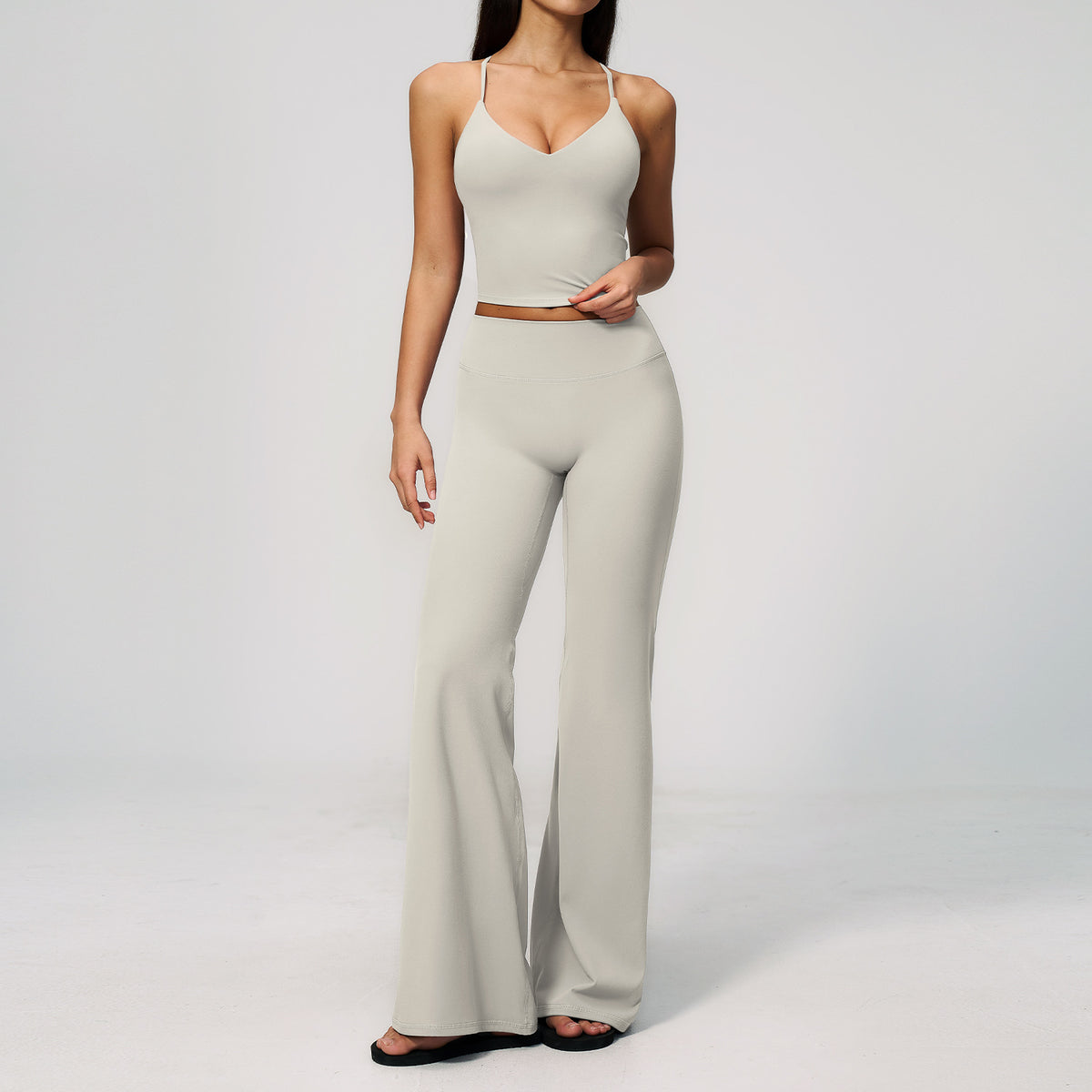 Fashionable Casual Running Sport Quick-Dry Pilates Training Yoga Suit for Women
